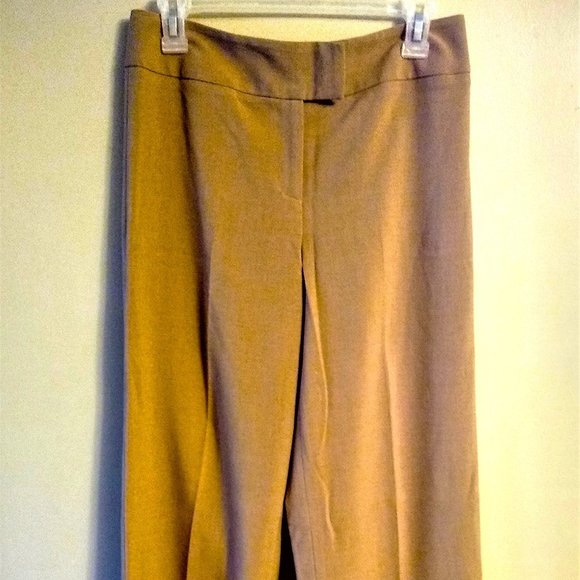Bloomingdale's Beige Petite Dress Pants - Picture 1 of 9
